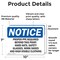 Signmission 7 in Height, 10 in Width, Vinyl Decal, Rectangle OS-2PACK-NS-D-710-L-17896 - alternate 2